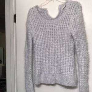Lauren Conrad fuzzy sweater